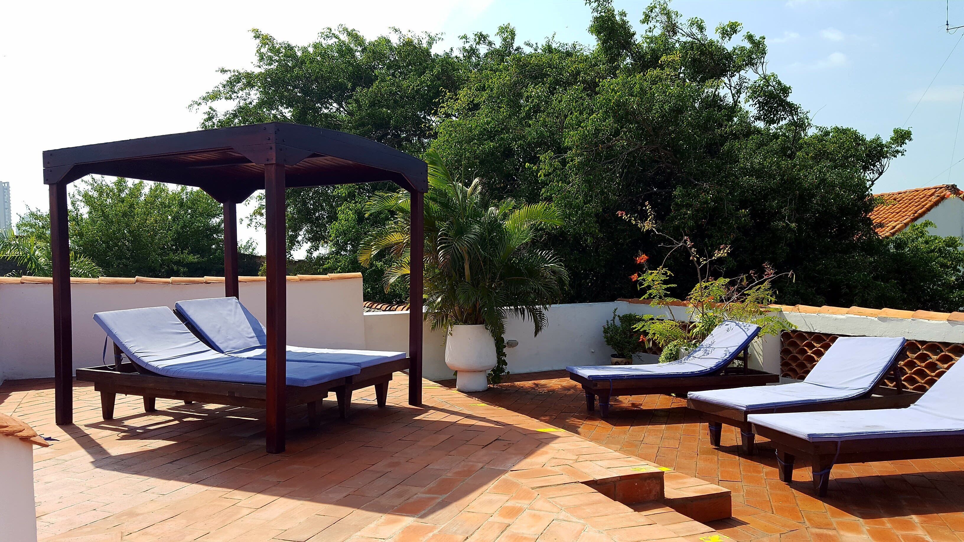 Terraza en la azotea