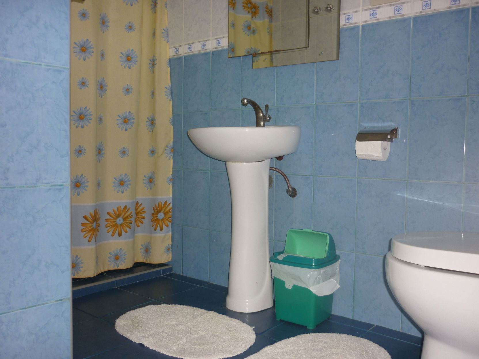 Bathroom | Shower, free toiletries, bidet, towels