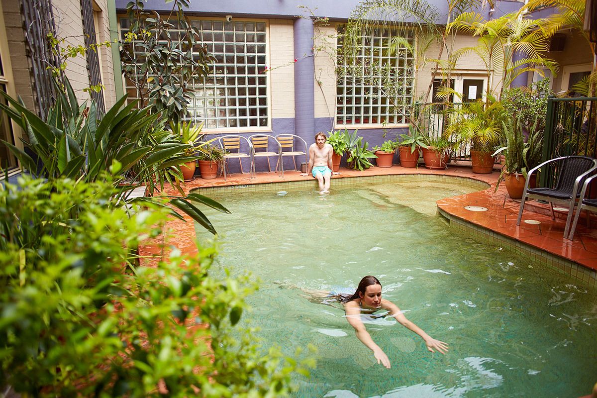 Sesongbasert utendørsbasseng