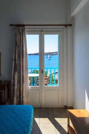 Uitzicht vanuit de kamer