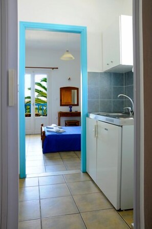 Appartement | Privékitchenette | Een koelkast