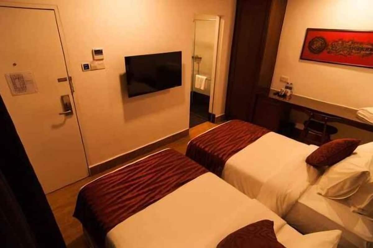 In-room safe, desk, blackout curtains, iron/ironing board