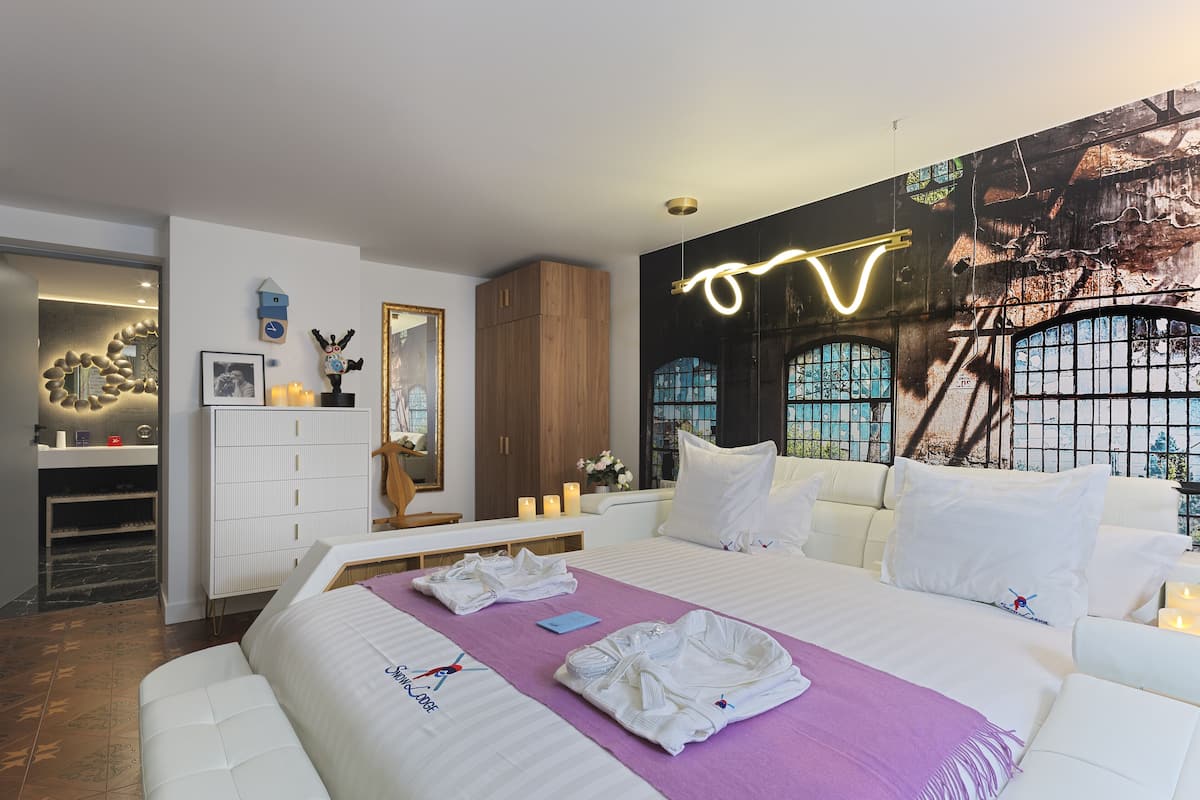 Suite 202 | 1 Schlafzimmer, Bettwäsche aus ägyptischer Baumwolle