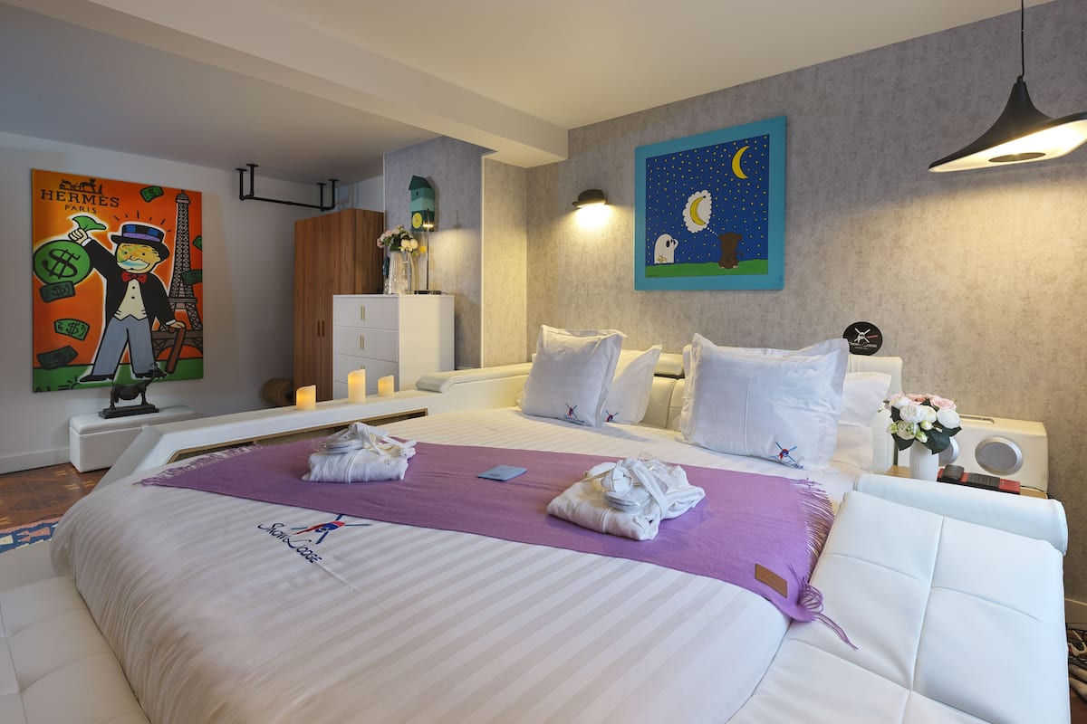 Suite 104 | 1 Schlafzimmer, Bettwäsche aus ägyptischer Baumwolle