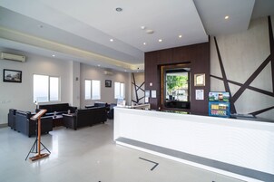 Lobby sitting area