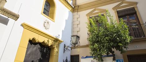 Majoituspaikan julkisivu