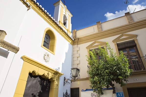 Majoituspaikan julkisivu