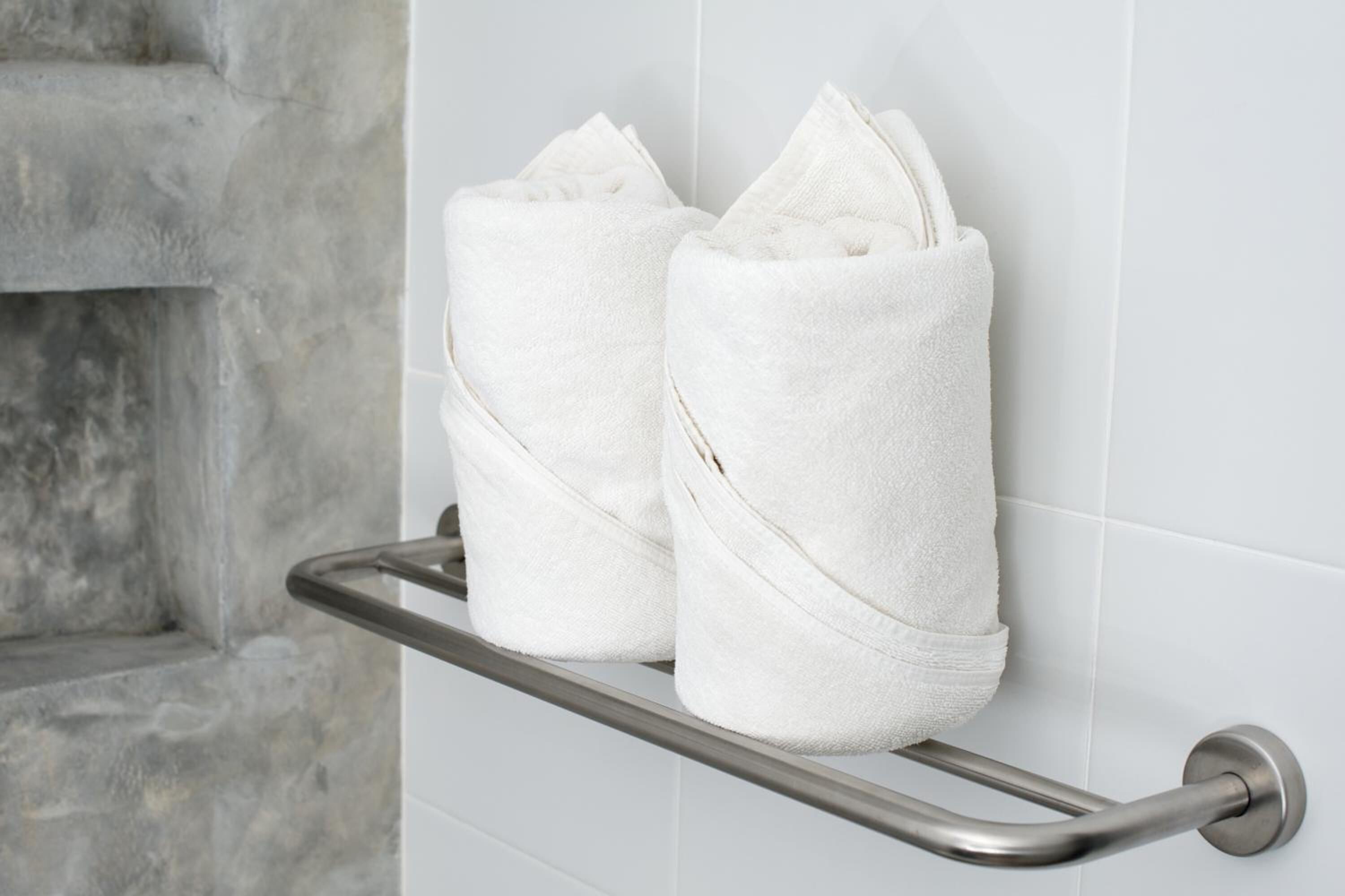 shower, free toiletries, hair dryer, bathrobes