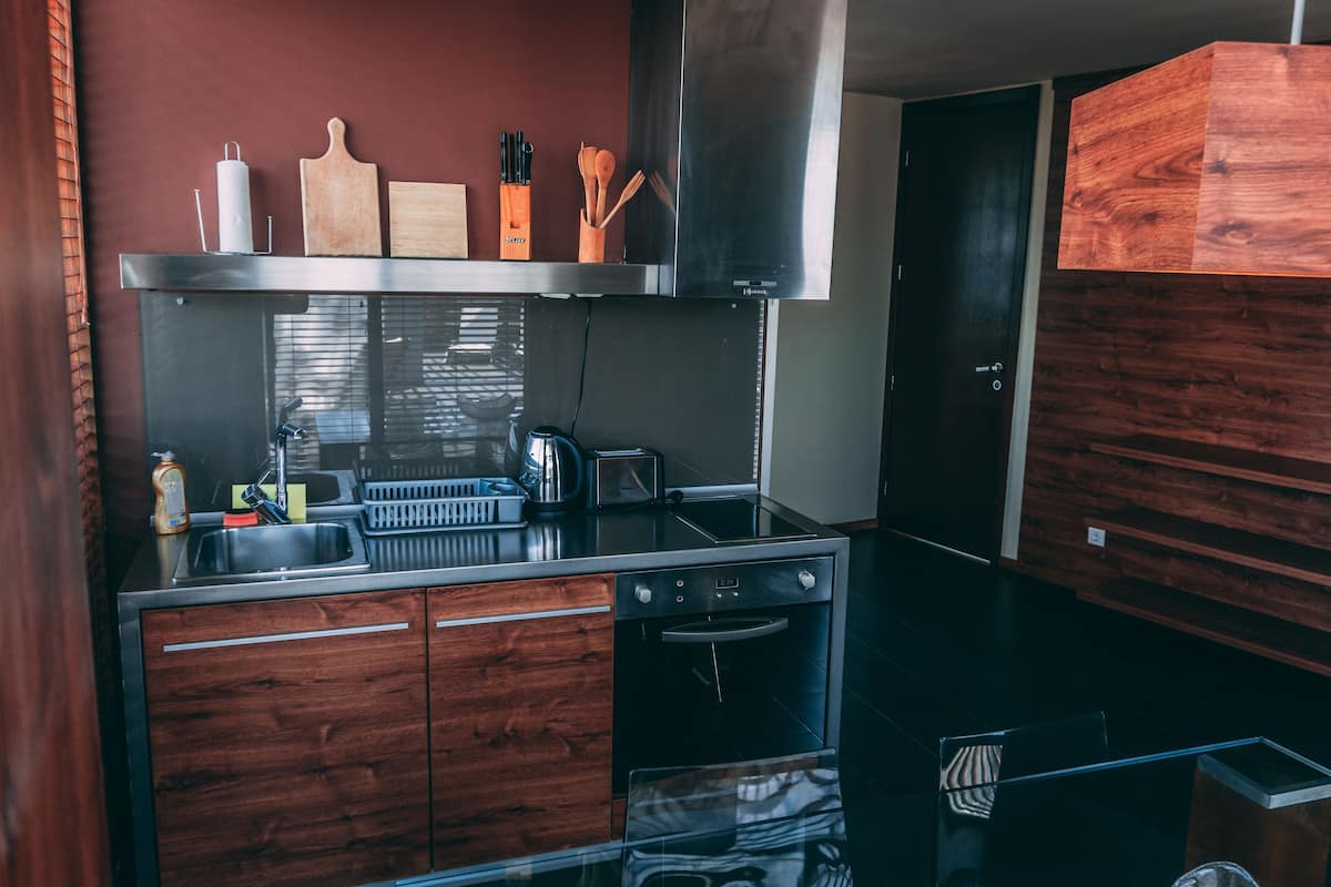 apartment, terrace | private kitchen | electric kettle