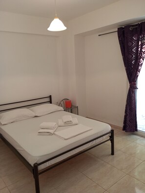 Apartment, 1 Bedroom, Sea View (Second Floor) | 1 bedroom, premium bedding, down duvets, memory-foam beds
