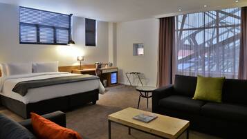 Premium bedding, in-room safe, desk, iron/ironing board