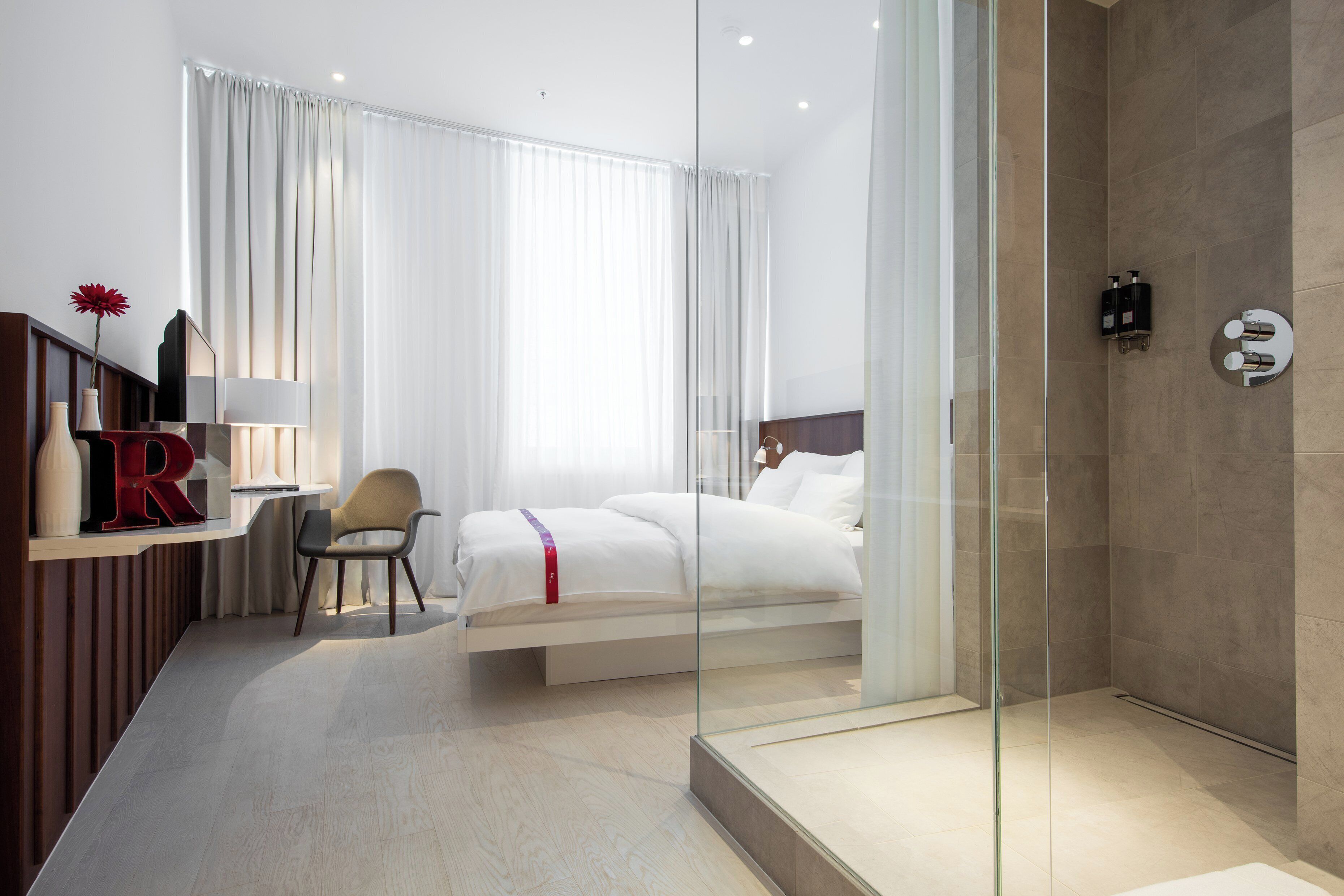 wow room | premium bedding, pillow-top beds, in-room safe, individually decorated