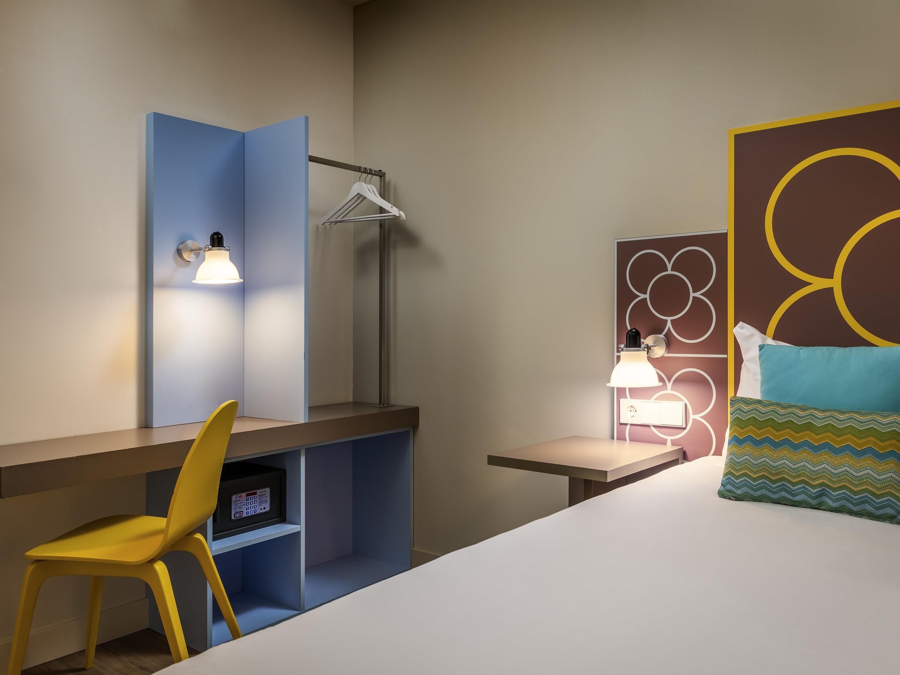 Couette en duvet d'oie, coffres-forts dans les chambres