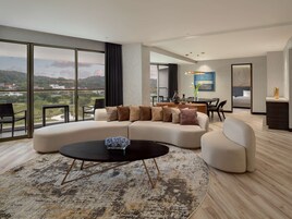 Presidential Suite, 2 Bedrooms | Premium bedding, in-room safe, desk, soundproofing