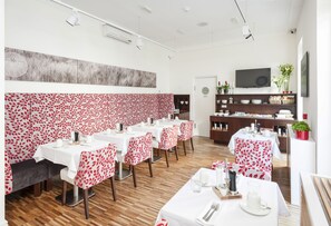 Daily buffet breakfast (EUR 10 per person)