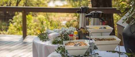 Free daily full breakfast