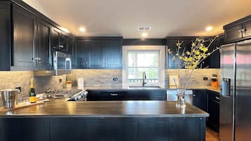 The Outland Skyhaus | Private kitchen | Fridge, coffee/tea maker