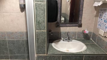 Family Double Room | Bathroom | Shower, free toiletries, hair dryer, slippers