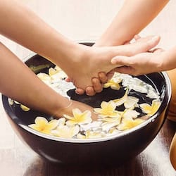Espace de soins pour les couples, soins corporels, bains de boue