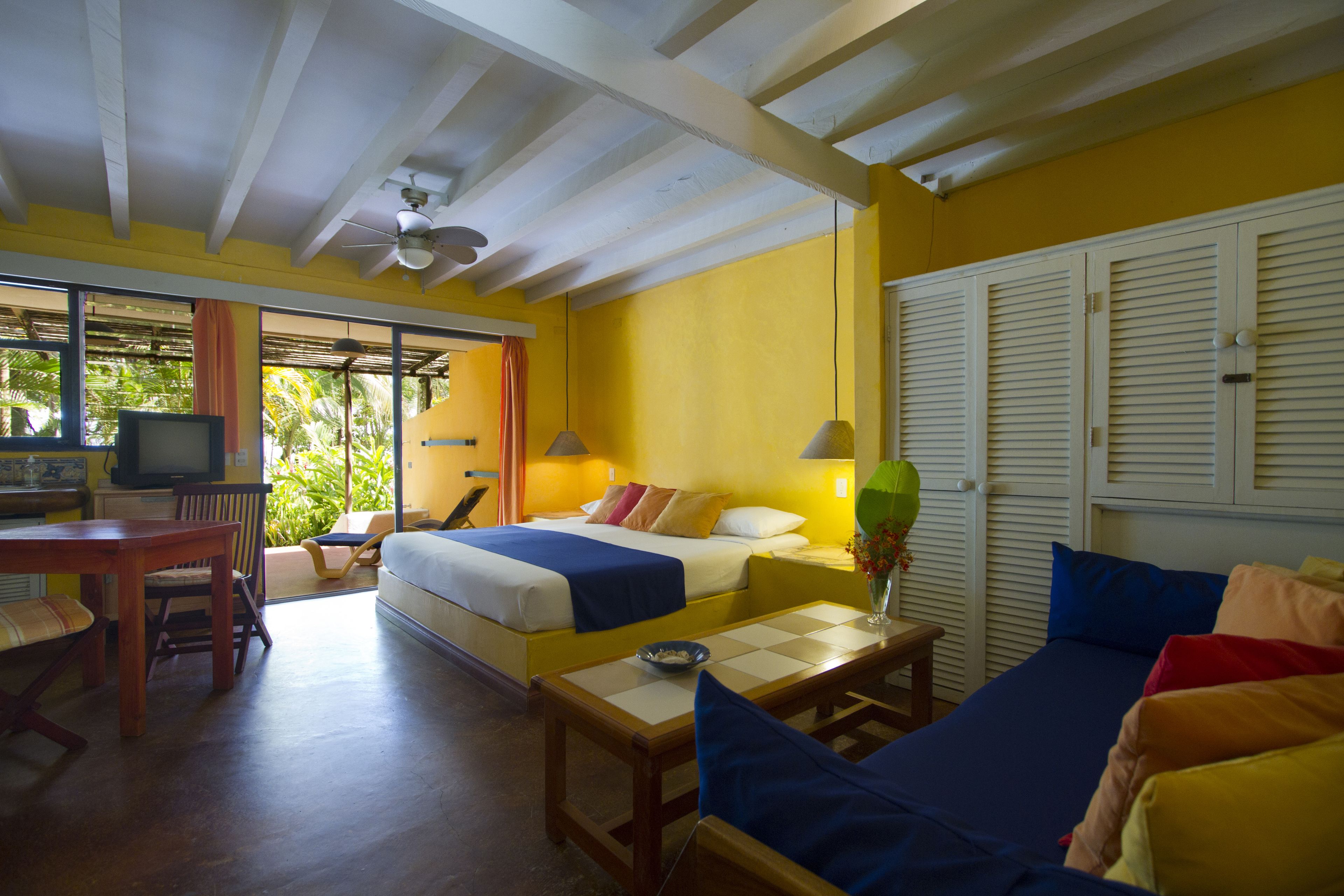 junior villa, 1 king bed, kitchenette, garden view | 1 bedroom, premium bedding, in-room safe, free wifi