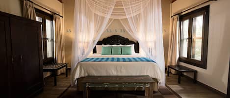 1 habitación y ropa de cama de alta calidad