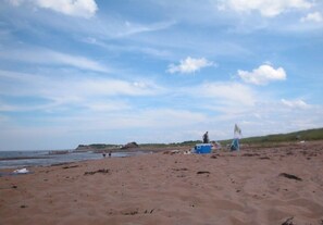 Una spiaggia nelle vicinanze