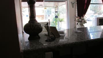 Check-in/check-out kiosk