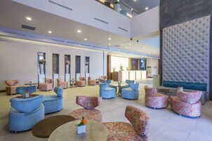 Sala de estar en el lobby