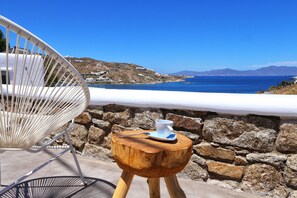 Deluxe Room, Sea View | Balcony - Aelia Mykonos (Mykonos)