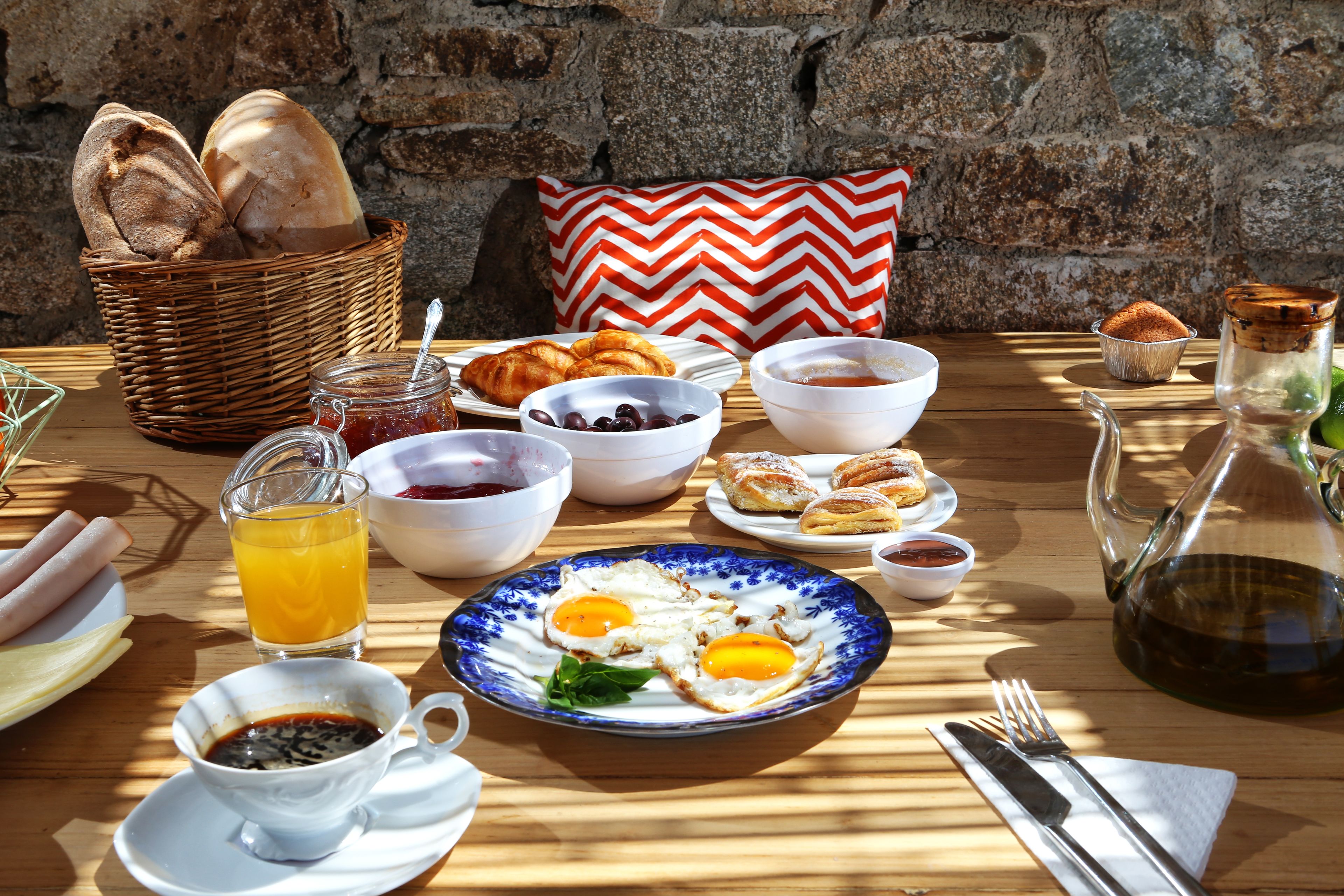 Desayuno estilo bufé