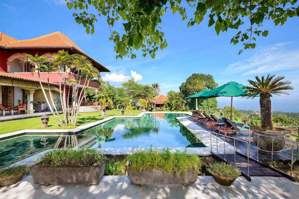 Villa Melati, 3 Bedrooms, Private Pool | View from room