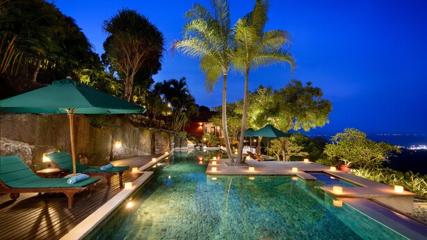 Villa Jepun, 2 Bedrooms, Private Pool	 | 2 bedrooms, in-room safe, desk, iron/ironing board - Canang Sari Villa (Pecatu)