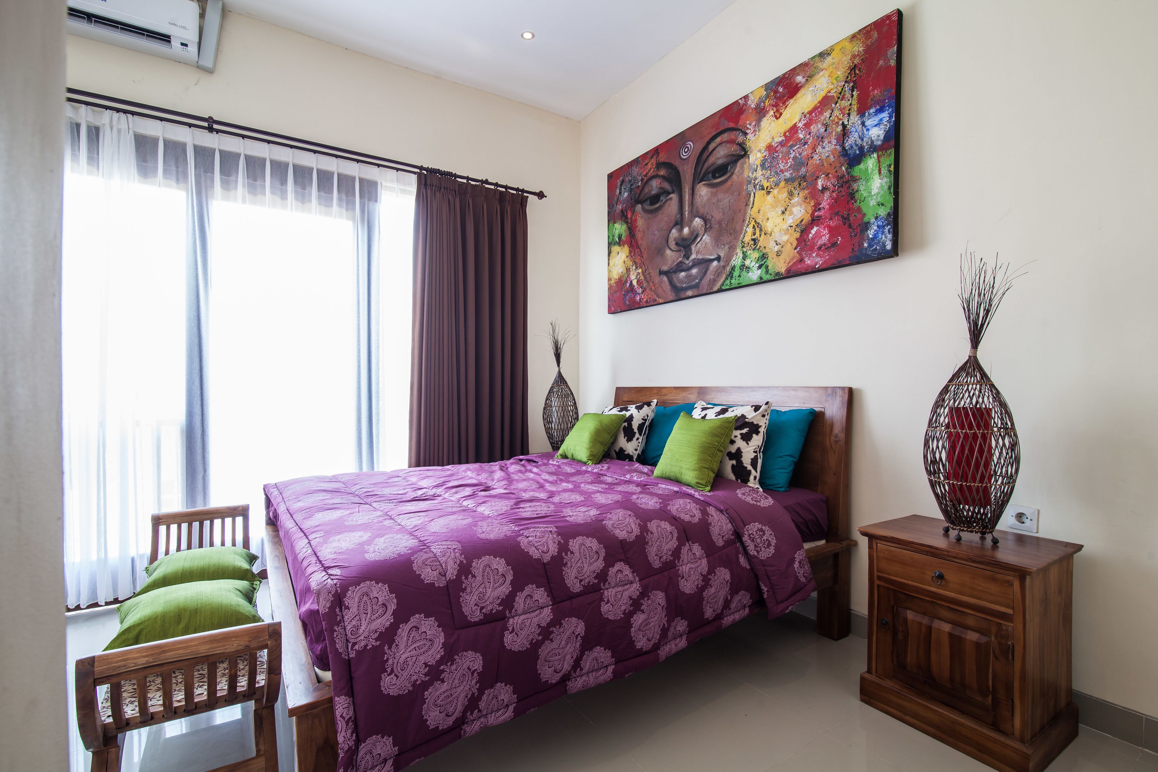Roupas de cama premium, cofres nos quartos