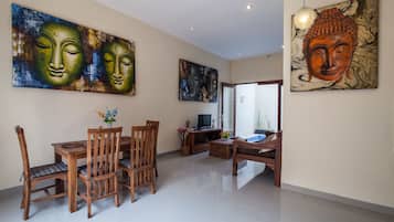 Opções para refeição no quarto