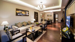 42-inch LED TV with cable channels, TV