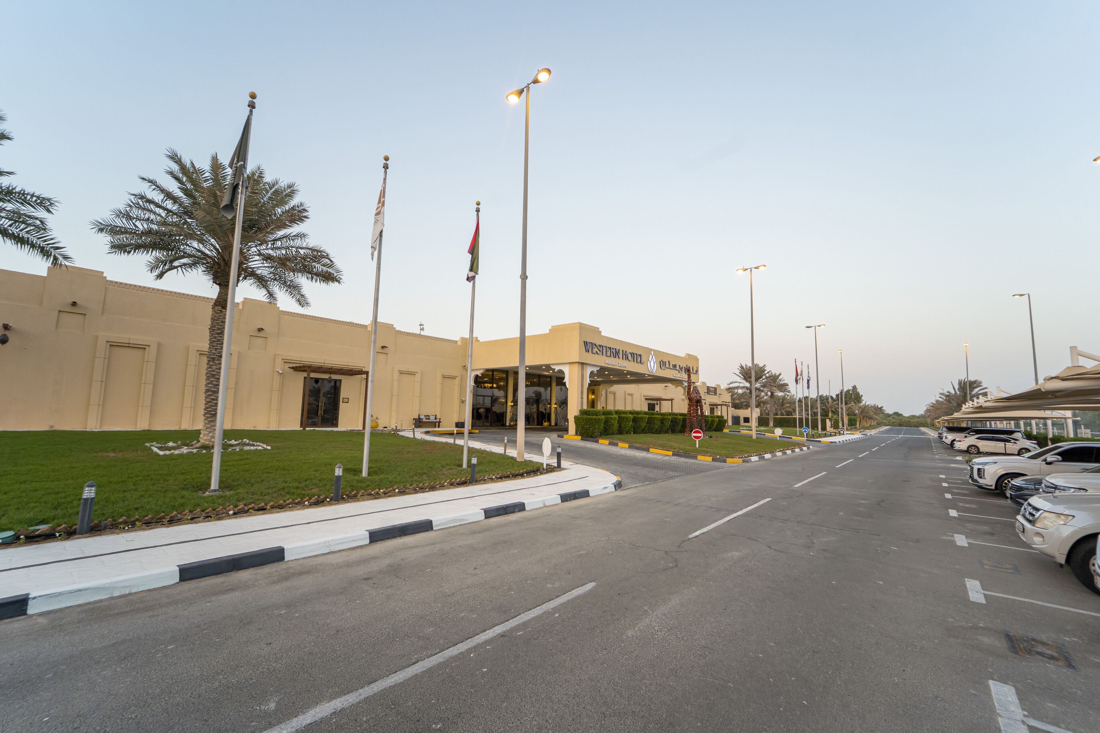 Façade de l’hébergement