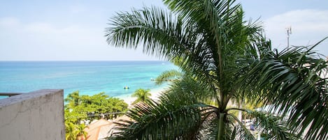 Blick von der Unterkunft