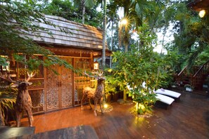 Entrada de la propiedad