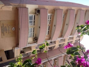 Façade de l’hébergement