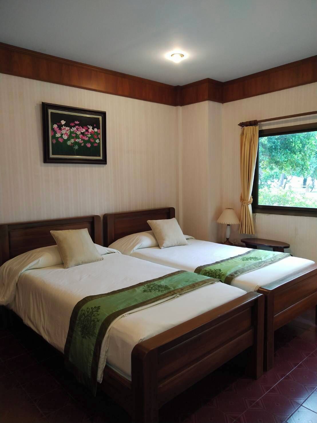 วิลล่า, เตียงเดี่ยว 2 เตียง | มินิบาร์, ตู้นิรภัยในห้องพัก, Wi-Fi ฟรี