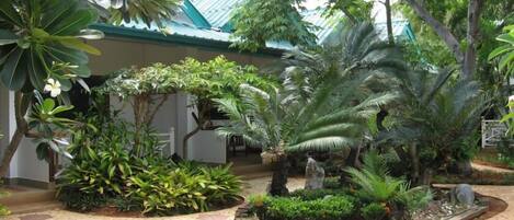 Enceinte de l’hébergement