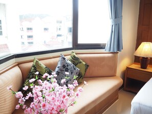 Kamar Superior | Brankas, meja kerja, Wi-Fi gratis, dan seprai linen