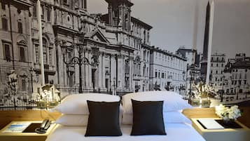 Deluxe-Zimmer | Zimmersafe, Schreibtisch, kostenloses WLAN, Bettwäsche