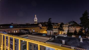 Blick von der Unterkunft