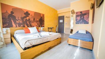 Firemannsrom – standard | 1 soverom, sengetøy av topp kvalitet, minibar og safe på rommet