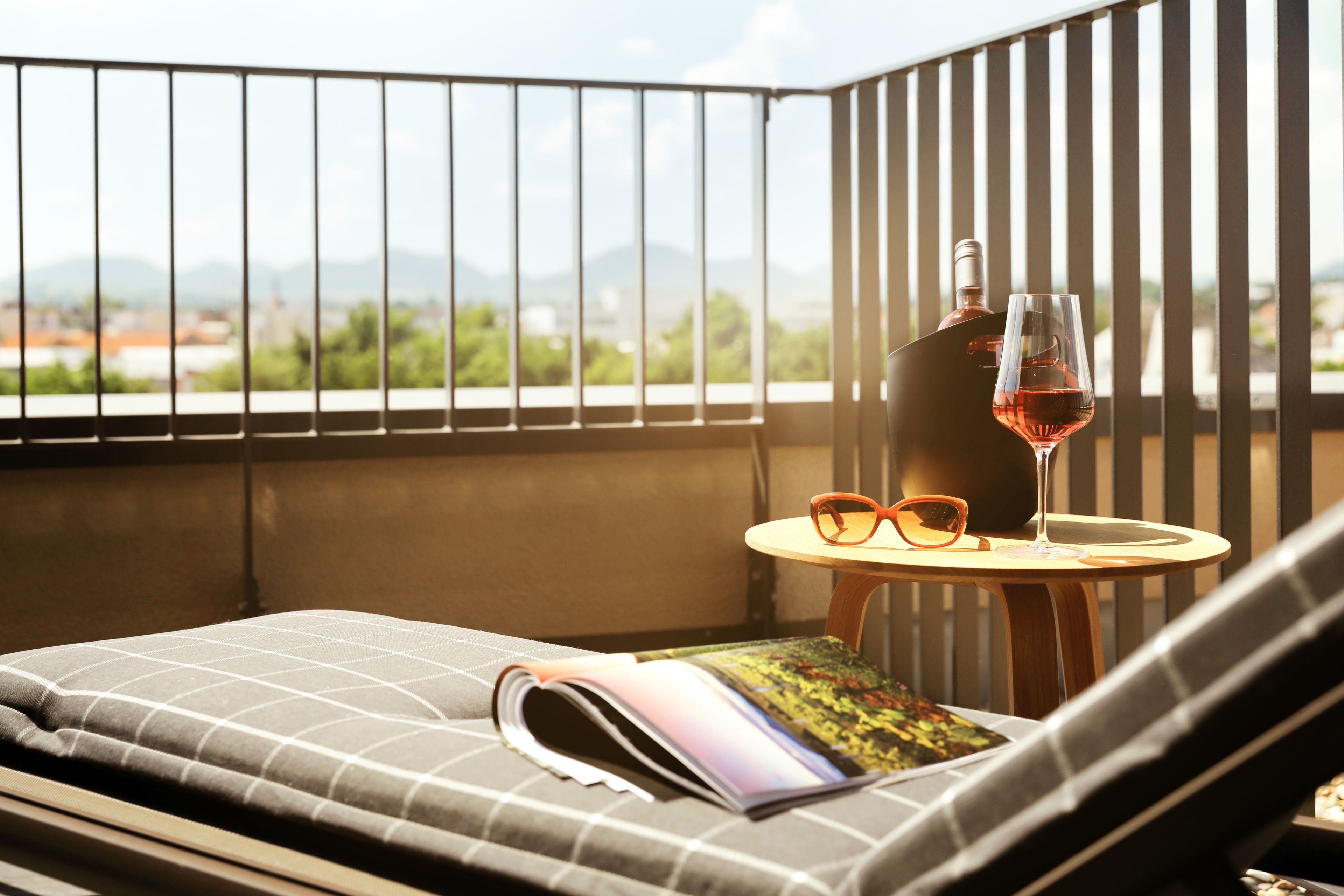 Junior-Studiosuite, Terrasse | Balkon