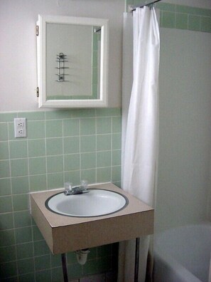 Bathroom sink - Double A Motel (Fremont)