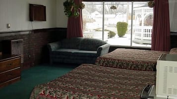 Standard Room, Smoking (2 King Beds) | Premium bedding, desk, free WiFi