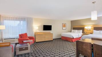 1 bedroom, desk, iron/ironing board, free cribs/infant beds