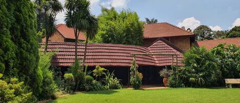 Voorkant van accommodatie